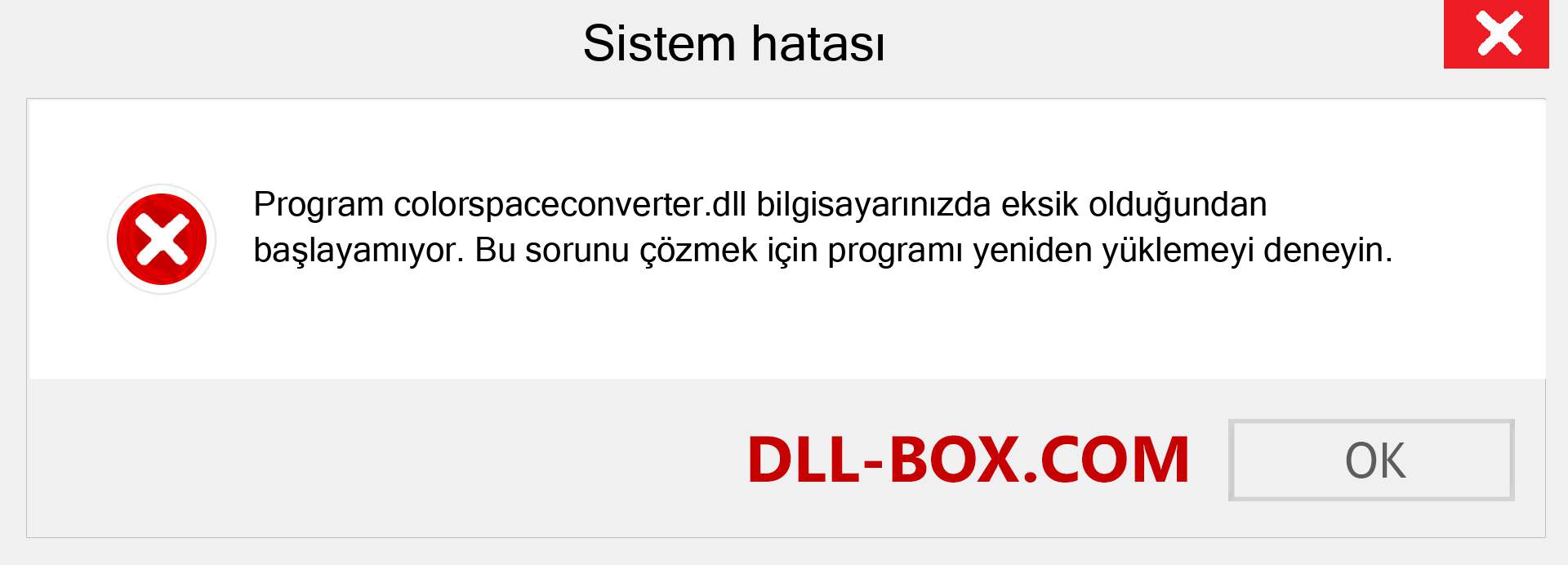 colorspaceconverter.dll dosyası eksik mi? Windows 7, 8, 10 için İndirin - Windows'ta colorspaceconverter dll Eksik Hatasını Düzeltin, fotoğraflar, resimler